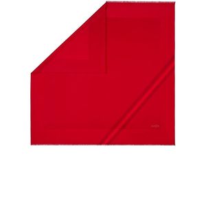 <b>Red</b> 100x100 Swarovski Silk Twill <b>Scarf</b>-Designer Printed Square <b>Scarf</b> for Spring Summer Autumn - Product Image 1
