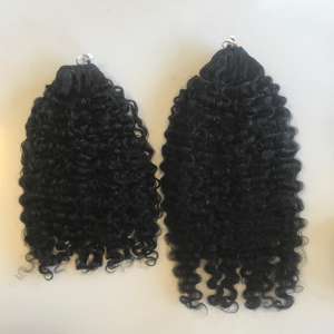 Extensions de cheveux vierges humains vietnamiens de couleur naturelle Bouclés birmans 100 Fournisseur en gros de cuticules alignées - Product Image 3