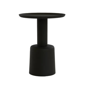 Mesa auxiliar con acabado mate para hogares y oficinas para aperitivos, mesa auxiliar de estilo contemporáneo multiusos, mesa de centro de Metal lujosa - Product Image 1