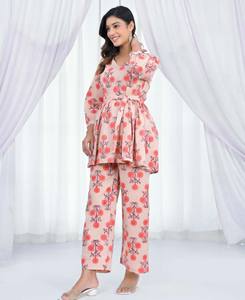 Nuevo Kurti de Diseño para Mujer, 100% Algodón, Elegante Estampado Tejido, Antiarrugas, para Boda y Regalo de San Valentín, Tallas Mixtas - Product Image 2