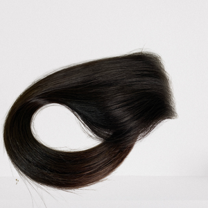 Perruque Lace Closure lisse brésilienne — couleur naturelle, cheveux bruts de haute qualité, Swiss Lace HD, cheveux lisses, prix d'usine - Product Image 1