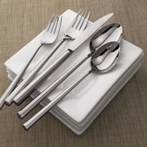 Juego de Cubiertos de acero inoxidable pulido con espejo Premium con diseño elegante perfecto para mejorar la decoración de la mesa de comedor - Product Image 6