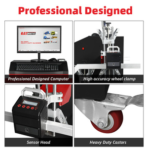 אוטומטי גאומטי cd גלגל יישור מכונה כבד כלי כיול כלי רכב כלי כיול לשימוש בסדנה - Product Image 6