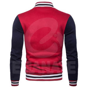 Vestes en polaire pour hommes EMANATE INTERNATIONAL 2025, imperméables, respirantes, coupe-vent, en laine, style universitaire, col rond - Product Image 3