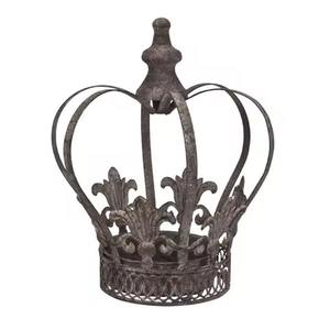 Handmade Metal <b>Christmas</b> Crown <b>Table</b> Top Decor Holiday Ornament Home Decoration Display - Product Image 5