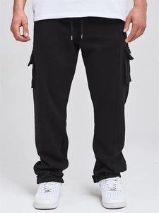 Pantalon de jogging cargo pour homme, pantalon de survêtement Pro Club, bas de survêtement, pantalon de sport décontracté pour homme de haute qualité - Product Image 5