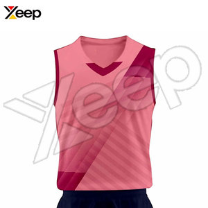 ชุดวอลเลย์บอลโพลีเอสเตอร์ระบายอากาศได้ดี ผลิตอย่างมืออาชีพ ขายดีที่สุด บริการ OEM ขายส่ง คุณภาพสูง ปรับแต่งได้ - Product Image 3