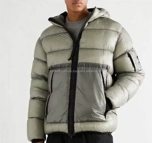 Custom Logo Winter Quilted Puffer <b>Jacket</b> for Men Women Windproof Quick Dry with <b>Waterproof</b> Breathable Design <b>Plus</b> <b>Size</b> Option - Product Image 3