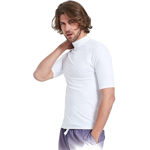 Holesale stustom rinenjuagado ENS hirv Hirt hhort leleeve omompression Bjj ma Ash uard - Product Image 1