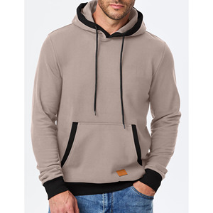 2025 sudaderas con capucha contrato personalizado Stitch Pullover Oversize lavado desgastado agujero gota hombro Sudadera con capucha 100% algodón sólido - Product Image 6