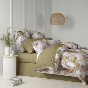 Nouvelle conception de draps plats en microfibre, 400TC, utilisation hôtelière, ensemble de literie 3 pièces, taille king, style moderne, livraison rapide - Product Image 3