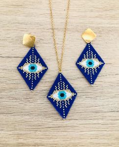 ต่างหูเครื่องประดับยอดนิยมต่างหูลูกปัดแก้วต่างหูทำด้วยมือต่างหูเม็ดเดี่ยวสำหรับผู้หญิงดีไซน์ใหม่จากงานฝีมือ - Product Image 1