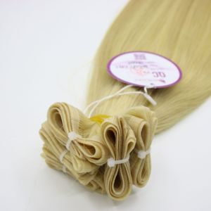 ผมต่อคุณภาพสูง ขายดี ผมแท้แบบเวฟท์  จัดเรียงเกล็ดผม ราคาส่งจากโรงงาน ผู้บริจาคคนเดียว - Product Image 1