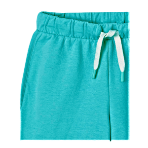 Nuevo diseño, venta al por mayor, precio barato, ropa para niños, pantalones cortos para niñas, pantalones cortos de punto de algodón, Color blanco sólido, cintura elástica, pantalones cortos para niñas - Product Image 5
