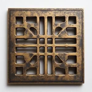 Modern Brass Minimalist Non-Perforated Access Panel for Hotel Plumbing Cleanouts with Secure Concealed Entry - Product Image 3