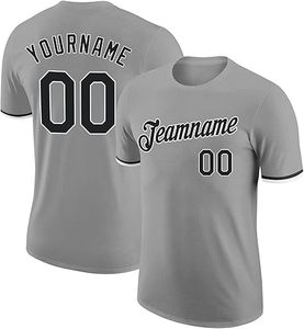 Maillot de baseball sublimé personnalisé uniforme d'équipe OEM pour hommes vêtements de sport à séchage rapide 2025 chemise imprimée à teinture complète tendance - Product Image 3