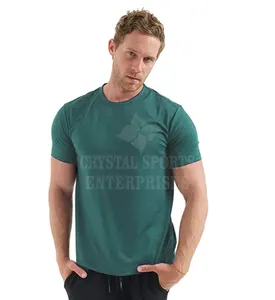 T-shirt col ras du cou pour homme, estival, respirant et confortable,