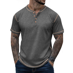 T-shirts graphiques personnalisés en gros pour hommes – T-shirts streetwear vierges de haute qualité, coupe oversize, avec impression de logo - Product Image 5
