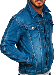 Heavyweight Denim Trucker <b>Jacket</b> Premium Quality Jeans Outerwear Custom Labels Packaging and Bulk Manufacturing Solutions - Product Image 6