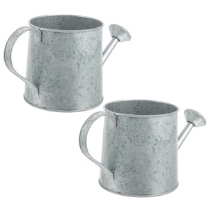 Arrosoir en métal artisanal avec finition en laiton antique conçu pour compléter les espaces de jardin modernes et traditionnels - Product Image 4