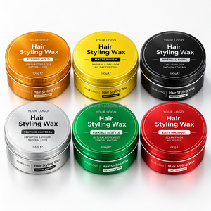 Cera para Cabello en Gel Transparente 150ml Fijación Fuerte 24H Estilizadora Textura Transparente Color Personalizado para Hombres Barbería Salón Venta al por Mayor - Product Image 1