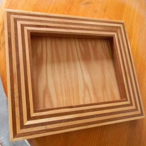 กรอบรูปไม้แบบชนบทสำหรับตกแต่งแบบแขวนผนังและบนโต๊ะ5.0ไม้โอ๊คเนื้อแข็ง (1รีวิว) 150ขาย - Product Image 1