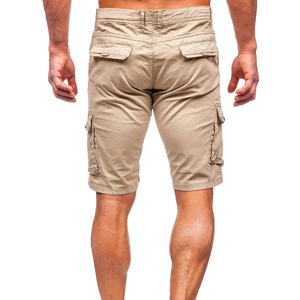 Short cargo en coton sur mesure pour hommes Short cargo en coton respirant à séchage rapide pour hommes Shorts cargo en gros - Product Image 3