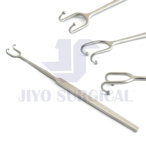 Instruments chirurgicaux, crochets et rétracteurs, crochet cutané Barsky 15 cm, acier inoxydable tranchant, approuvé CE - Product Image 4