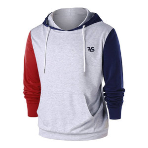Sudaderas con capucha de alta calidad para hombre, mezcla de algodón, con logo personalizado para uso deportivo y estilo casual. - Product Image 1
