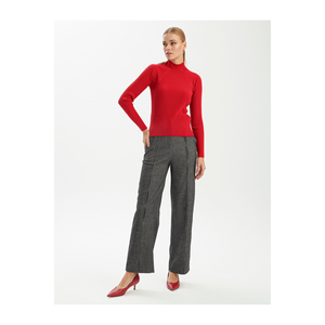 Suéter de Punto a Rayas de Lana para Mujer BGN - Origen Turquía - Product Image 2