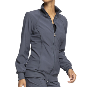 Nurse and <b>doctor</b> scrub suits with jackets featuring fashionable design and zipper front hospital medical uniform jacket <b>sets</b> - Product Image 5