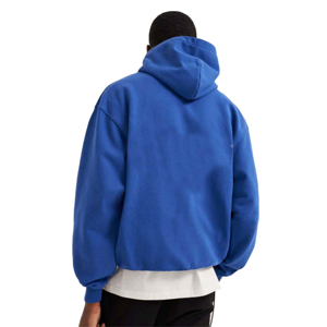 Sweat à capuche surdimensionné personnalisé Streetwear 100% coton pour hommes de haute qualité avec épaule tombante Style décontracté pour la saison d'hiver - Product Image 3