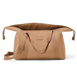 Vente en gros de sac polochon de voyage étanche sport gym en cuir véritable pliable avec logo de mode personnalisé - Product Image 3