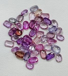 พลอยไพลินธรรมชาติหลากสี ไม่ผ่านการอบ ขนาดผสม ปรับเทียบแล้ว สำหรับทำเครื่องประดับ ราคาดีที่สุด - Product Image 2