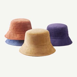 LOW MOQ Marca de calidad Unisex Sombrero de cubo de pana OEM Diseño personalizado Su propio logotipo Sombrero de pescador de invierno - Product Image 2
