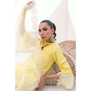 Ensemble chemise et dupatta en mousseline Solana pour le printemps et l'été - Product Image 5