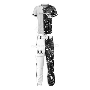 Ensemble d'uniformes de baseball personnalisés pour équipes, vêtements de sport durables et respirants pour les écoles, l'entraînement et les jeux en plein air - Product Image 2