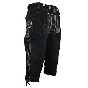 Trachten personnalisé Kneibund Lederhose/Trachten pantalon bavarois Lederhosen cuir véritable Lederhose court pour hommes 2025 - Product Image 1