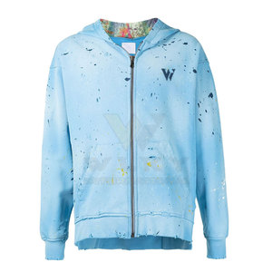 Nouvelle arrivée de sweats à capuche vieillis en coton et polyester personnalisés pour hommes Meilleur prix Sweat à capuche vieillis - Product Image 1