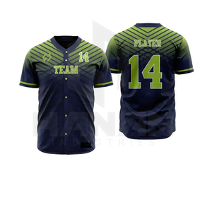 Conjunto de uniforme de béisbol profesional-Conjunto de uniforme personalizado completo con nombre y números de jugador de Pakistán - Product Image 3
