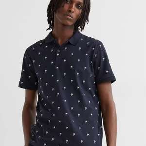 Camiseta de polo de algodón 100% de alta calidad para hombre, cómoda, de secado rápido, transpirable, de manga corta, con patrón sólido, tejido de punto - Product Image 1