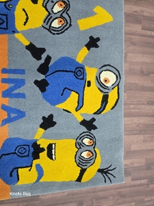 Tapis traditionnels modernes en laine touffetée à la main de concepteur belle taille et couleur personnalisées faites à la main avec un motif abstrait - Product Image 3