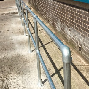 Raccord de collier de clé en Tube d'acier galvanisé bricolage assembler une barrière <span class=keywords><strong>et</strong></span> une main courante - Product Image 4