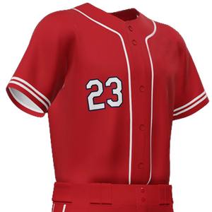 Maillot et pantalon de baseball 100% polyester évacuant l'humidité Style unique personnalisé service OEM nouveauté uniforme de baseball - Product Image 4