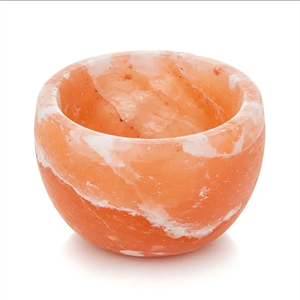 Cuenco de Sal del Himalaya Natural Tallado a Mano, Sal Rosa Pura para Servir Condimentos, Especias o Salsas, Proveedor Mayorista - Product Image 2