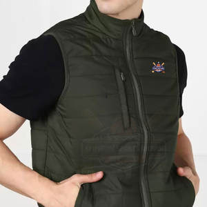 Gilet matelassé respirant 100 % polyester de haute qualité, style décontracté hiver, le plus vendu, service OEM direct usine pour la vente en ligne - Product Image 6