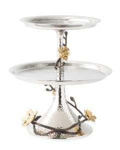 Elegante Soporte Redondo de Metal para Pasteles para Aniversarios que Ofrece una Altura Perfecta y una Hermosa Presentación de Pasteles - Product Image 4