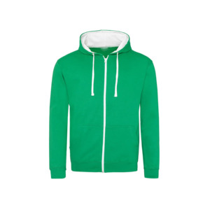 Top vente personnalisé 450 GSM tissu épais hommes portent à capuche personnalisé déchiré coton polaire Vintage soleil délavé fermeture éclair à capuche - Product Image 4