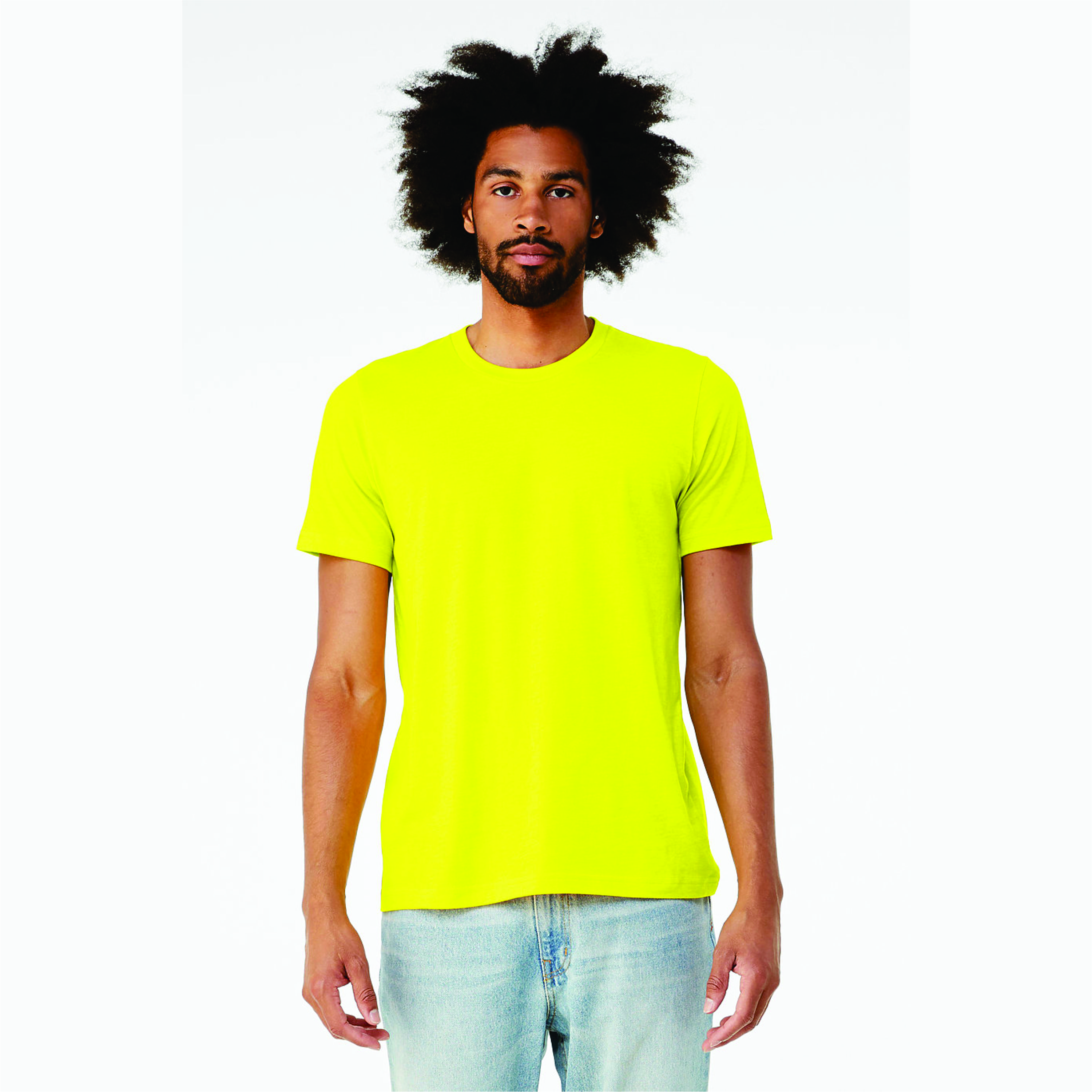 Versatile Styles and Premium Comfort in Men's neon yellow t