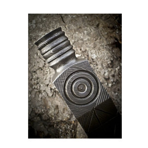 ขวานเหล็กดามัสกัสทำมือด้ามจับไม้ - Product Image 4